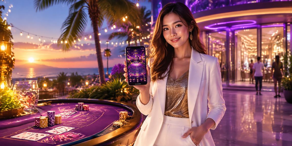 Permainan baccarat secara langsung di Ipoh