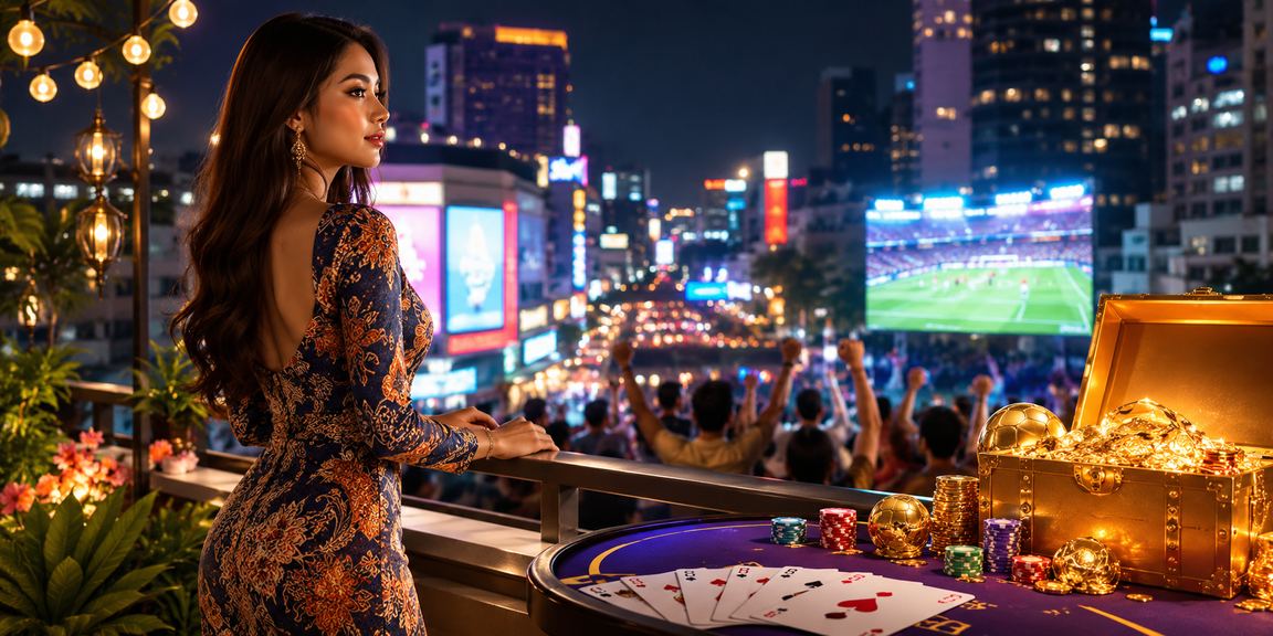 Permainan kasino Teen Patti dengan rekabentuk batik di Kuala Lumpur