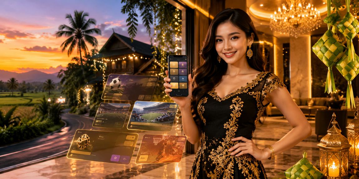 Suasana hiburan kasino Malaysia semasa Hari Raya dengan platform 99laju